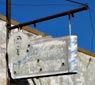 Derelict barber shop, Bayard